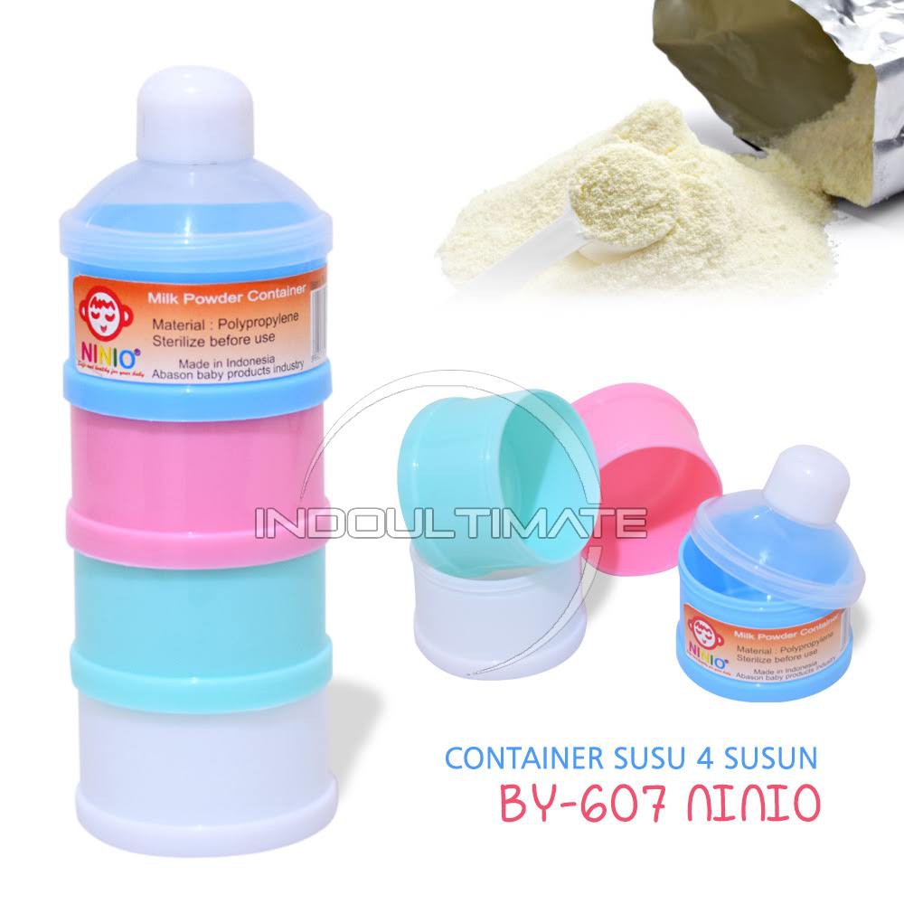 Tempat Susu NINIO bubuk travel / Milk powder Container / milk container / dispenser susu bayi BY-607