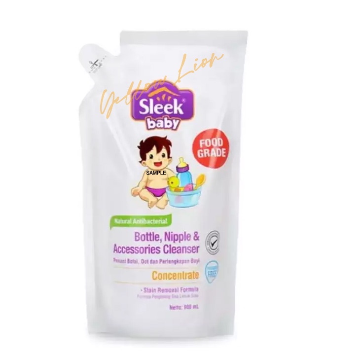 Sleek Cuci Botol / Bottle &amp;  Nipple Cleanser (900 ml)