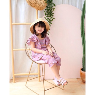 Setelan Anak Anggun Original Rayon Baju Anak Perempuan Super Premium Terlaris Best Seller