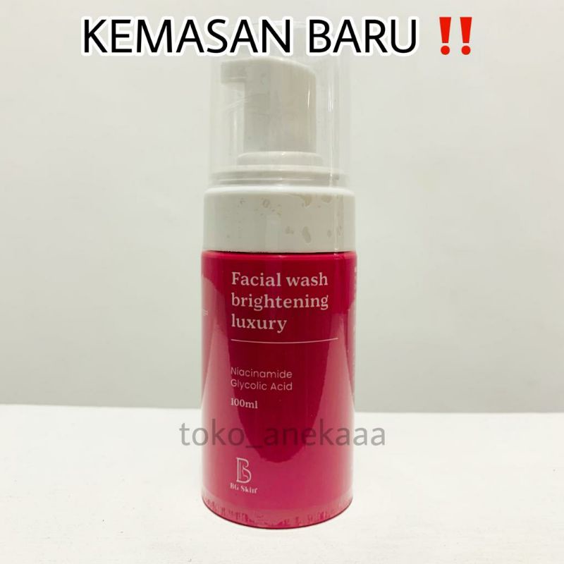 FACIAL WASH BG SKIN KEMASAN BARU/BG SKIN