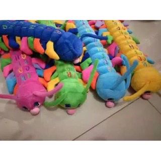 Boneka ulil boneka ulat pajangan mobil panjang 90 cm