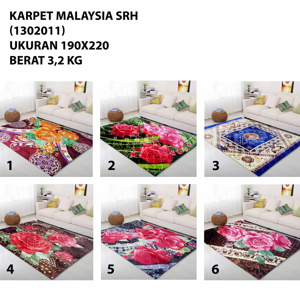 Jual Karpet Malaysia Uk 190x220 Cm Jakarta Pusat