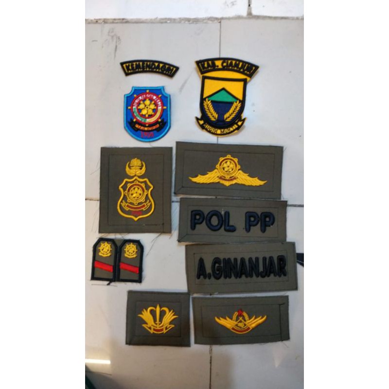 Satpol PP Bordir Timbul Pol PP Cianjur