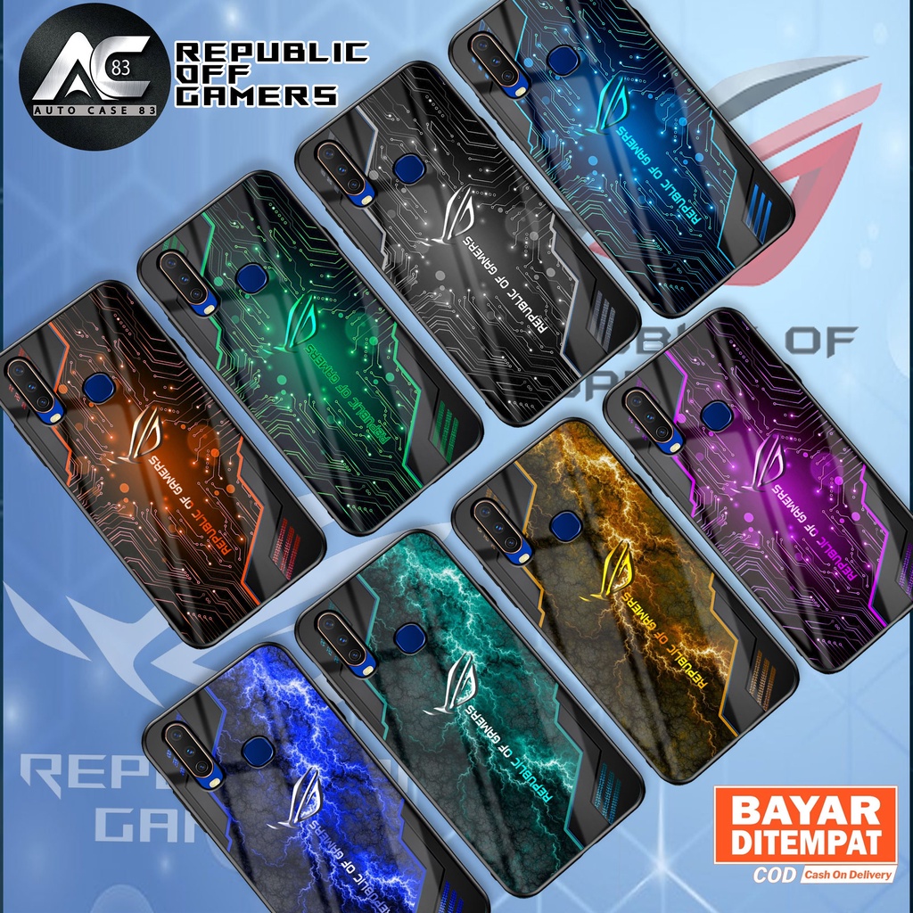 Case Oppo A1K A3S A5 2020 A9 2020 A5S A7 A11K A12 - Auto Case Terbaru [ ROG ] - Hardcase Oppo A1K A3