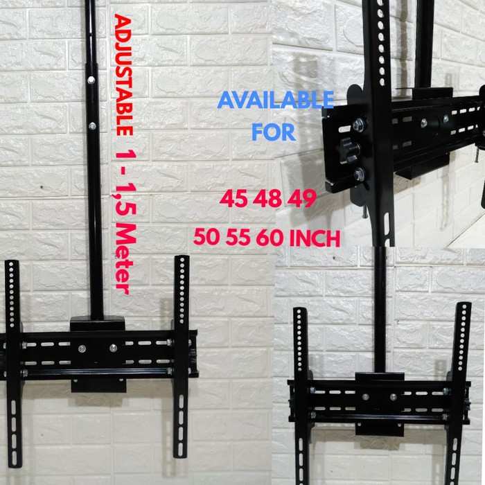 Bracket TV Gantung/Ceiling 32&quot; - 60&quot; cocok semua merk tv