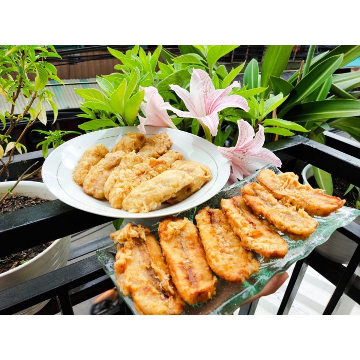 

⭐ COD ⭐ Pisang Goreng Crispy Frozen Khas Pontianak Kalimantan