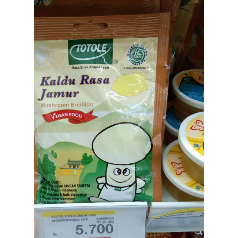 TOTOLE TERMURAH TOTOLE KALDU JAMUR 40GR TERMURAH JAKARTA