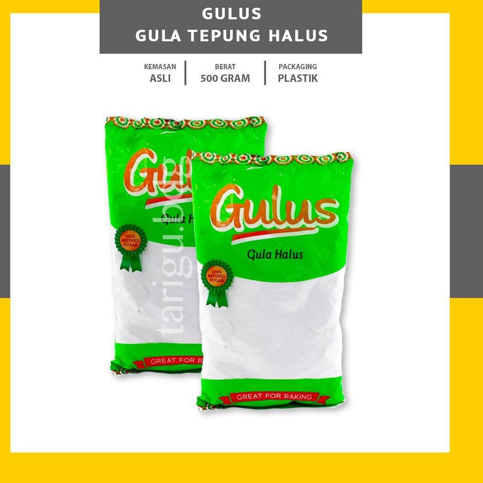 

Grosir GULA HALUS GULUS 500GR - CASTER SUGAR - GULA TEPUNG - GULA BUBUK - CASTOR - GULA PUTIH