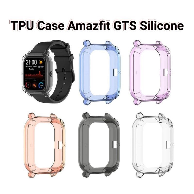 BUMPER AMAZFIT GTS CASE WATCH - PROTECTION TPU SOFT CASE - FOR XIAOMI HUAMI AMAZFIT 2 / 2E GTS