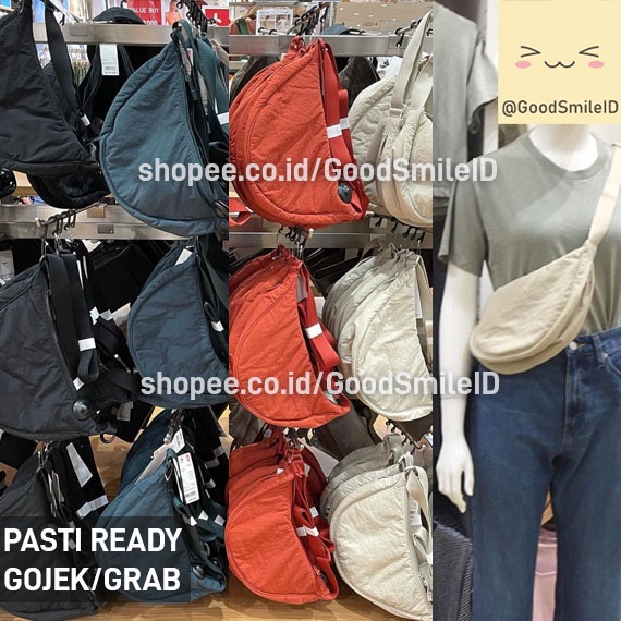 Jual READY ORIGINAL TAS BAHU MINI WANITA SLING BAG SELEMPANG WAIST BAG