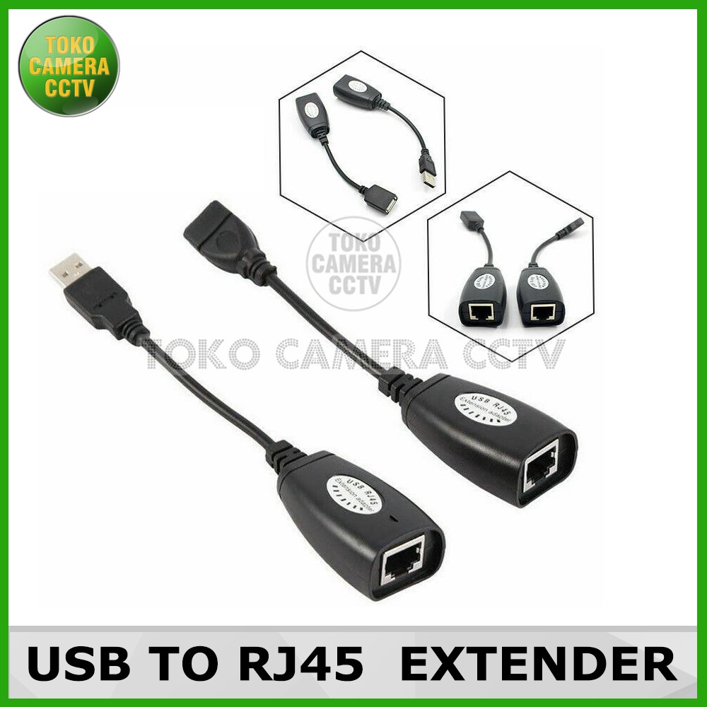 SAMBUNGAN USB EXTENSION / USB TO LAN EXTENDER