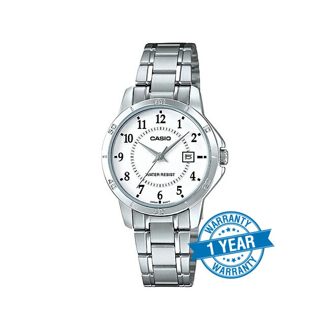 Jam tangan wanita Casio Original LTP-V004D-7B / LTP-V004D