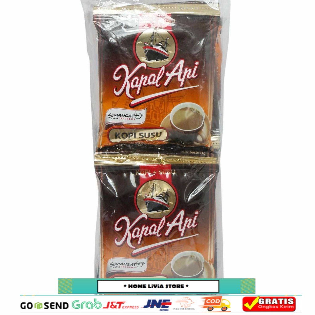 

Kapal Api Susu Sachet 10 X 32 g