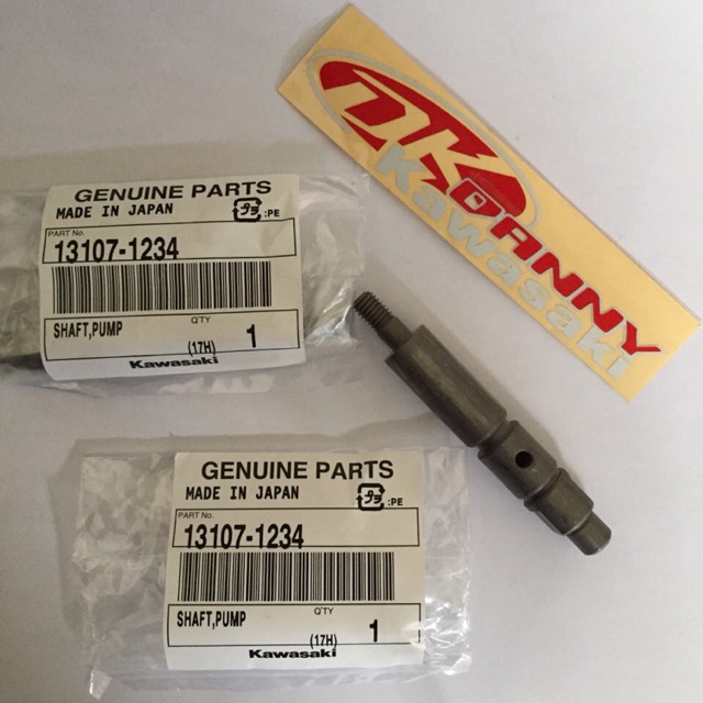 As shaft waterpump ninja r ninja rr