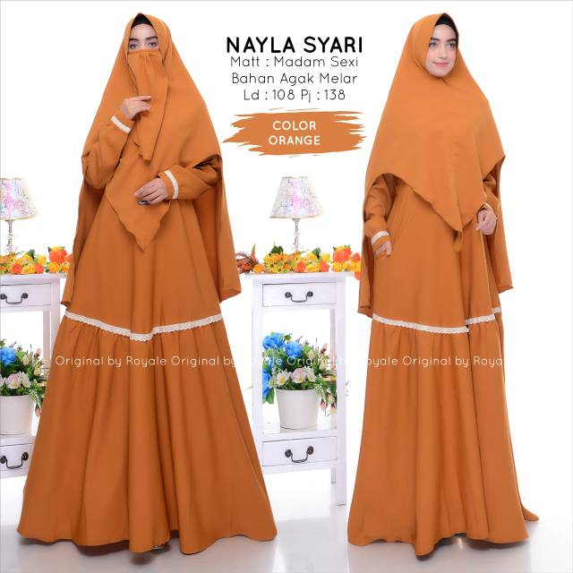 Nayla syari Original royale hijab