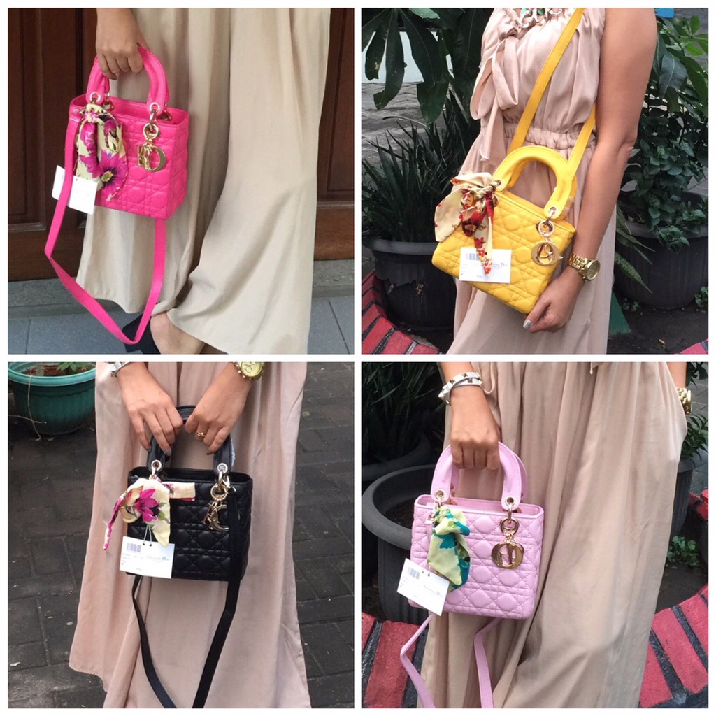 Tas Lady D*** Super Mini 19x16cm Tas Batam Import