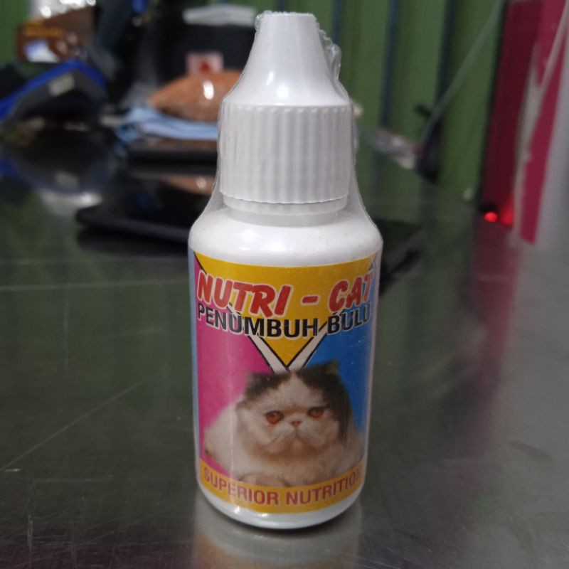 NutriCat 30 ml~Obat Penumbuh Bulu Kucing