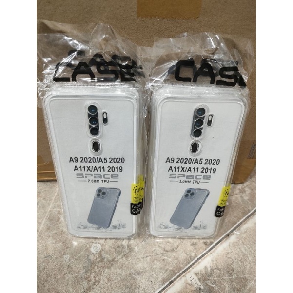 Softcase Oppo A9 A5 2020 A11X A11 2019 Silikon Casing Selicon Case Bening Terasfaran Transparan Pelindung Camera