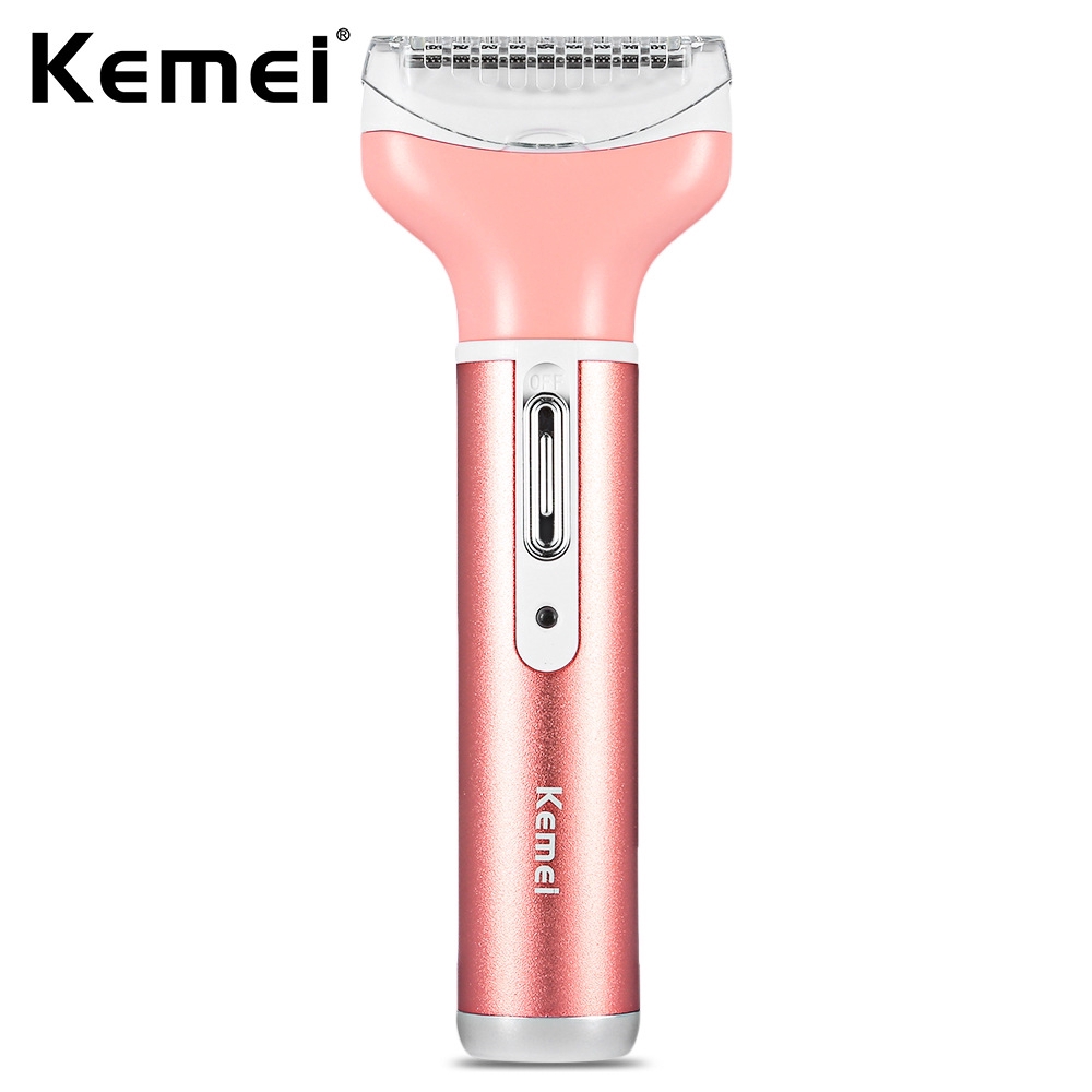 

Kemei Epilator Perempuan Alis Pemangkas Epilator Hair Removal Wajah Depilador Bikini Depilatory