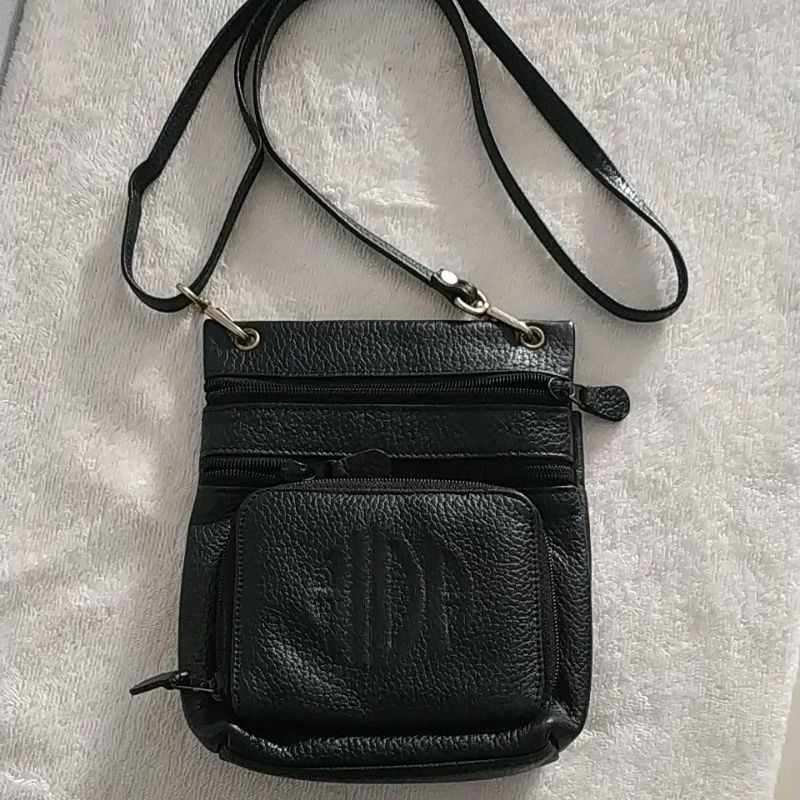 tas dompet hp  sling second preloved kulit asli mulus