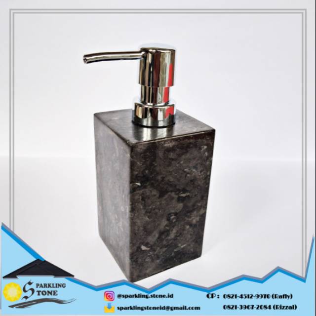 Dispenser Sabun Cair // Tempat Sabun Cair // Tempat sabun Batu // aksesoris kamar mandi