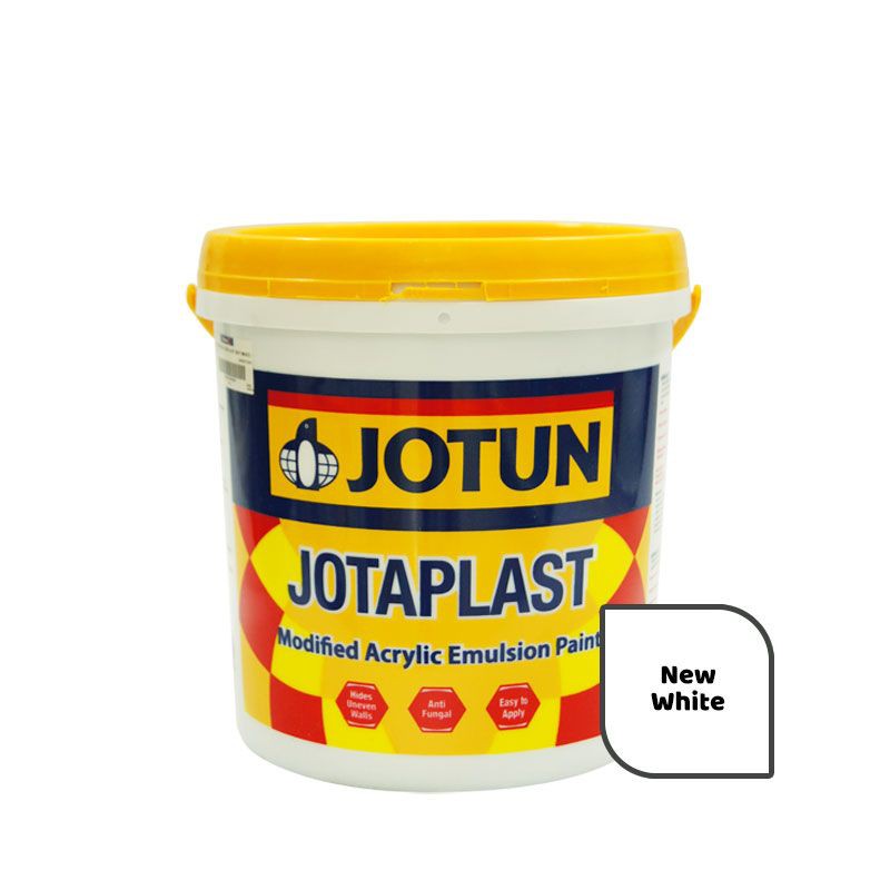 cat interior jotun jotaplast new White 18Lt / Jotun New Jotaplast Cat Interior New White 18Lt