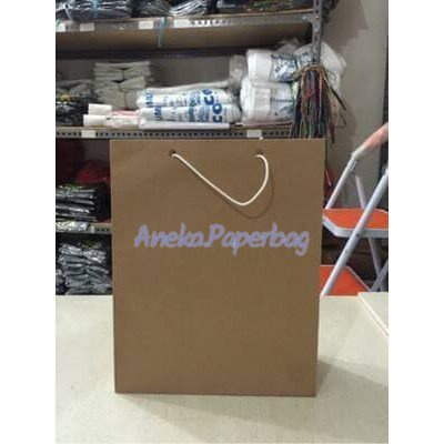 

MINIMAL BELI 12 PCS !!!!Paperbag Paper Bag Tas Kraft Goodie Bag Shopping Bag 20x9x2s Best Seller