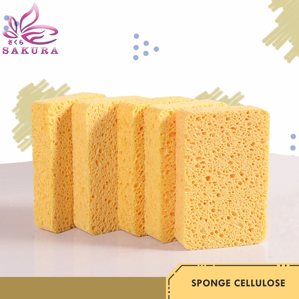 Spons Serbaguna/Sponge Busa Cuci Piring Unik&amp;Lucu-ANTI MINYAK-SOSOYO