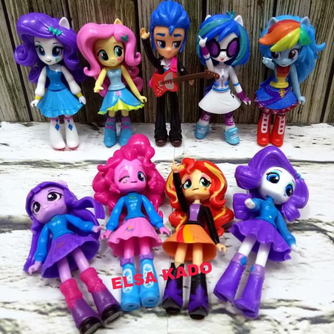 Mainan Anak Cewek Boneka Figure My Little Pony Equestria Girl