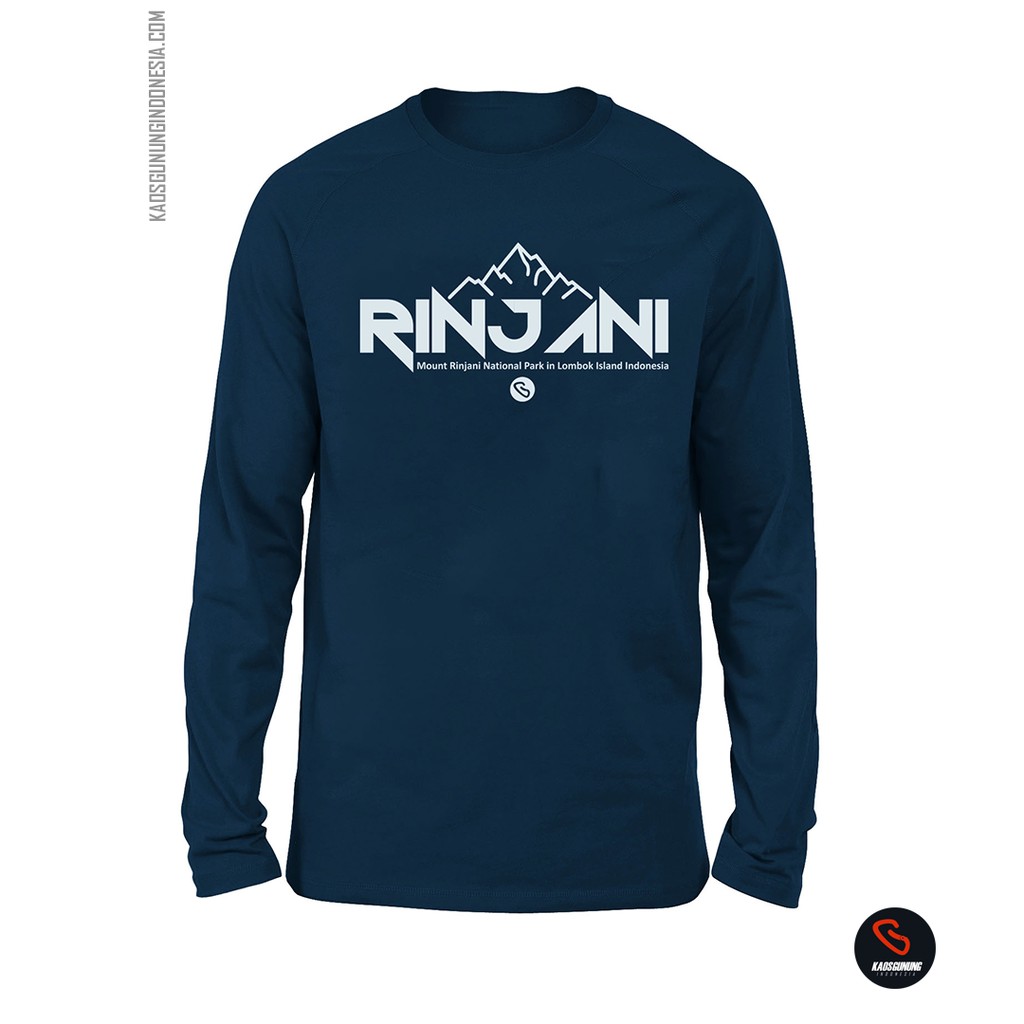 Kaos Gunung Lengan Panjang " RINJANI EDITION "