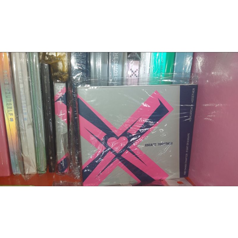 JEWEL CASE THE CHAOS CHAPTER FIGHT OR ESCAPE TOGETHER TCCFOE TXT 