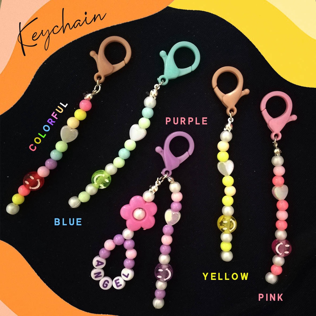 Gantungan Kolbuk Collection Book Binder PhotoCard Keychain Nama Cute Custom