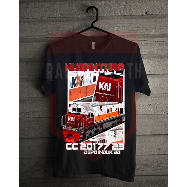 KAOS KERETA API CC 201 77 BD NUSANTARA