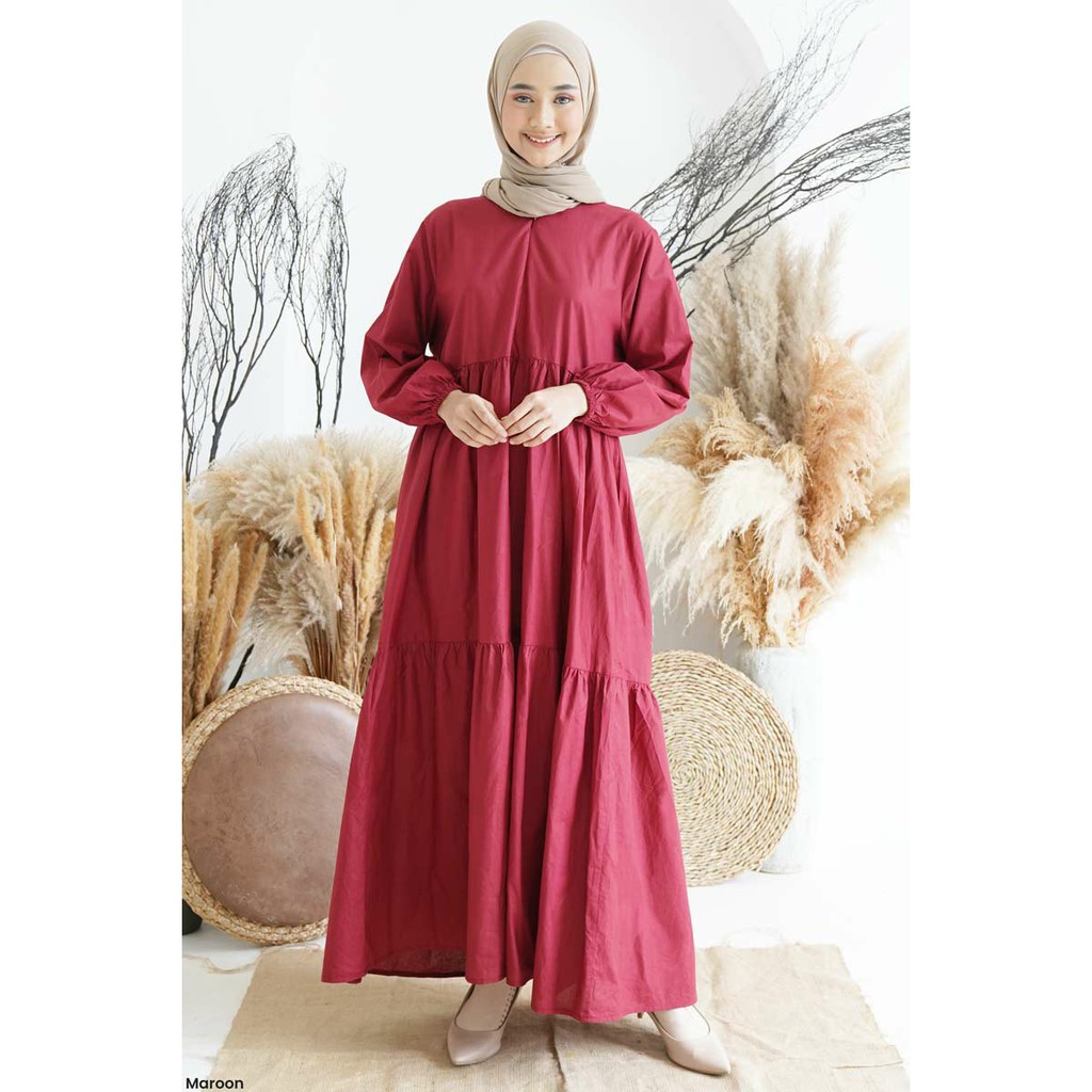 Maxi Dress Wanita Katun Aghnia