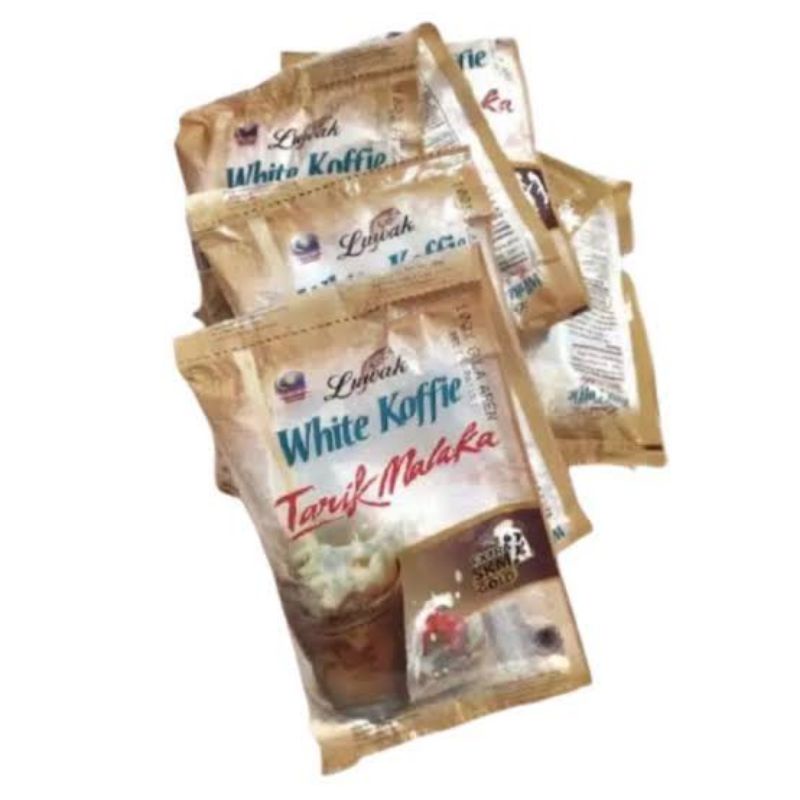 kopi luwak white koffie tarik malaka 30gr/ luwak french vanilla 20gr / luwak mocca rose 20gr renceng