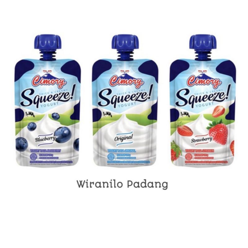 

Yogurt Cimory Squeeze 120ml - Wiranilo Padang