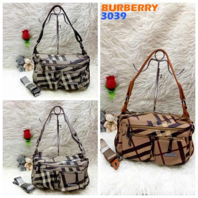 Tas slempang wanita Burberry 3039 import