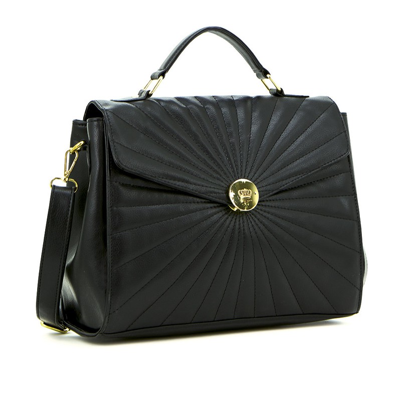 TAS SELEMPANG WANITA SOPHIE MARTIN HITAM KULIT GHAITSAH BAG T4164B5 A