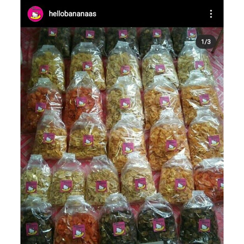 

keripik pisang hellobanana 500gr