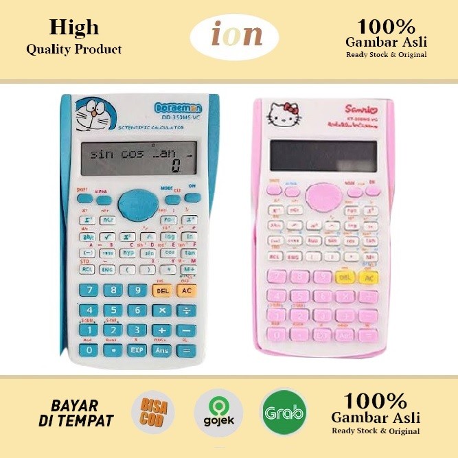

CODE4S0X- Calculator / Kalkulator Sains Scientific KT 350 MS VC