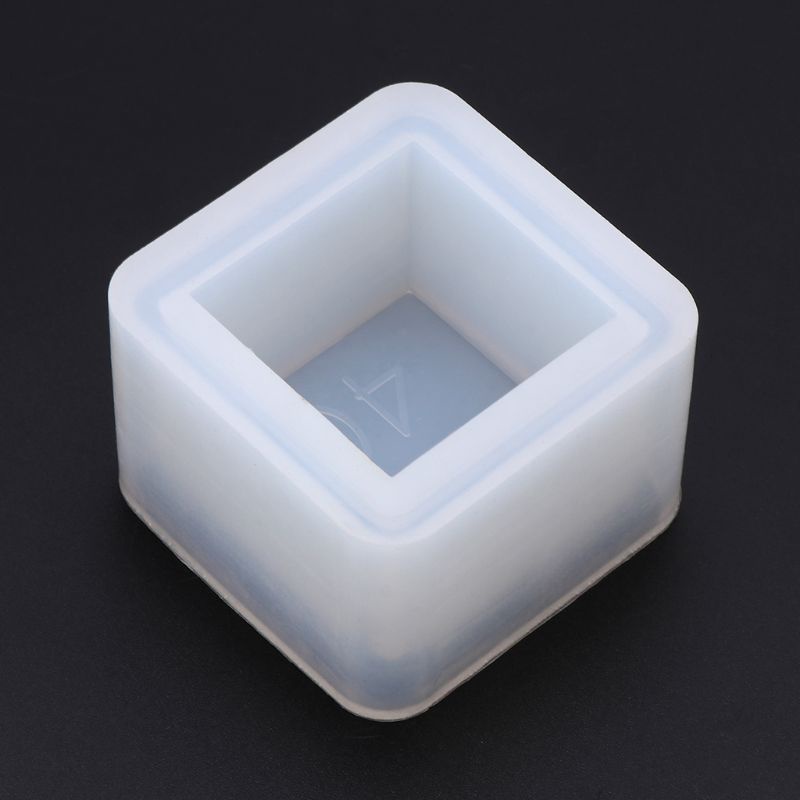 SIY  Square Small Flowerpot Silicone Mould Storage Box DIY Handmade Making Crafts Crystal Epoxy Mold