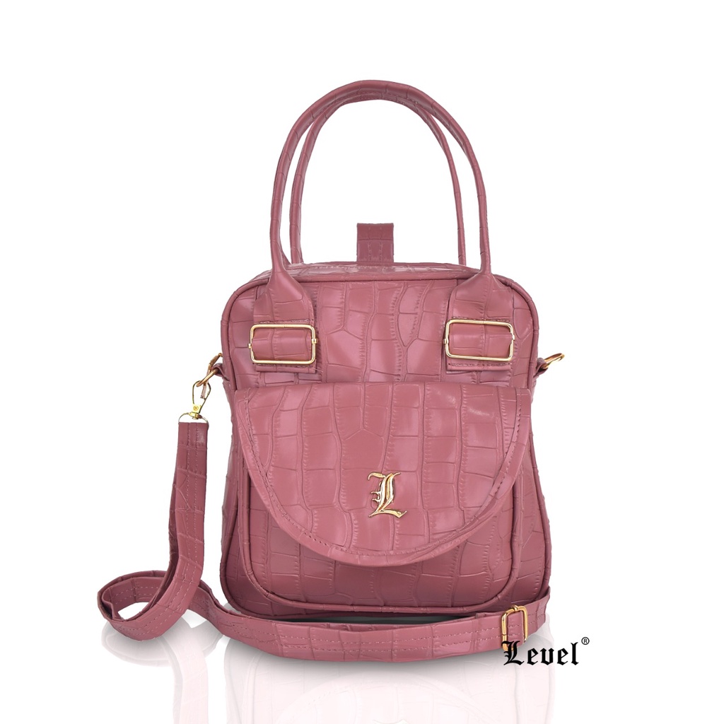 TAS LEVEL RANSEL CROCRY CROCO SERIES BACKPACK FASHION WANITA BATAM IMPORT MURAH SELEMPANG