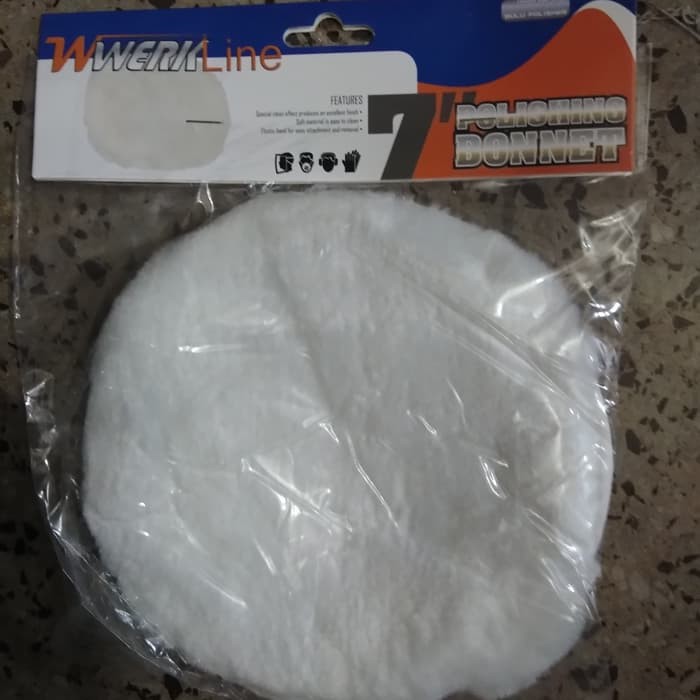 bulu mesin poles 7 inch obral COD bisa