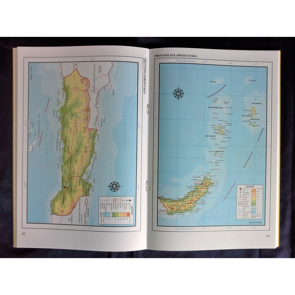 

Atlas Indonesia dan Dunia uk 23 x 15 cm RJ4