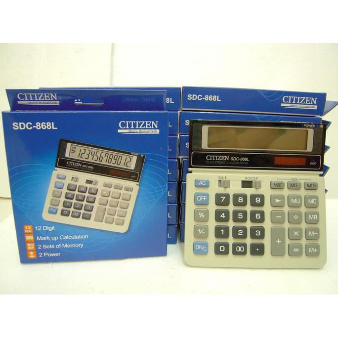 

Promo Kalkulator Citizen SDC-868L Terlaris