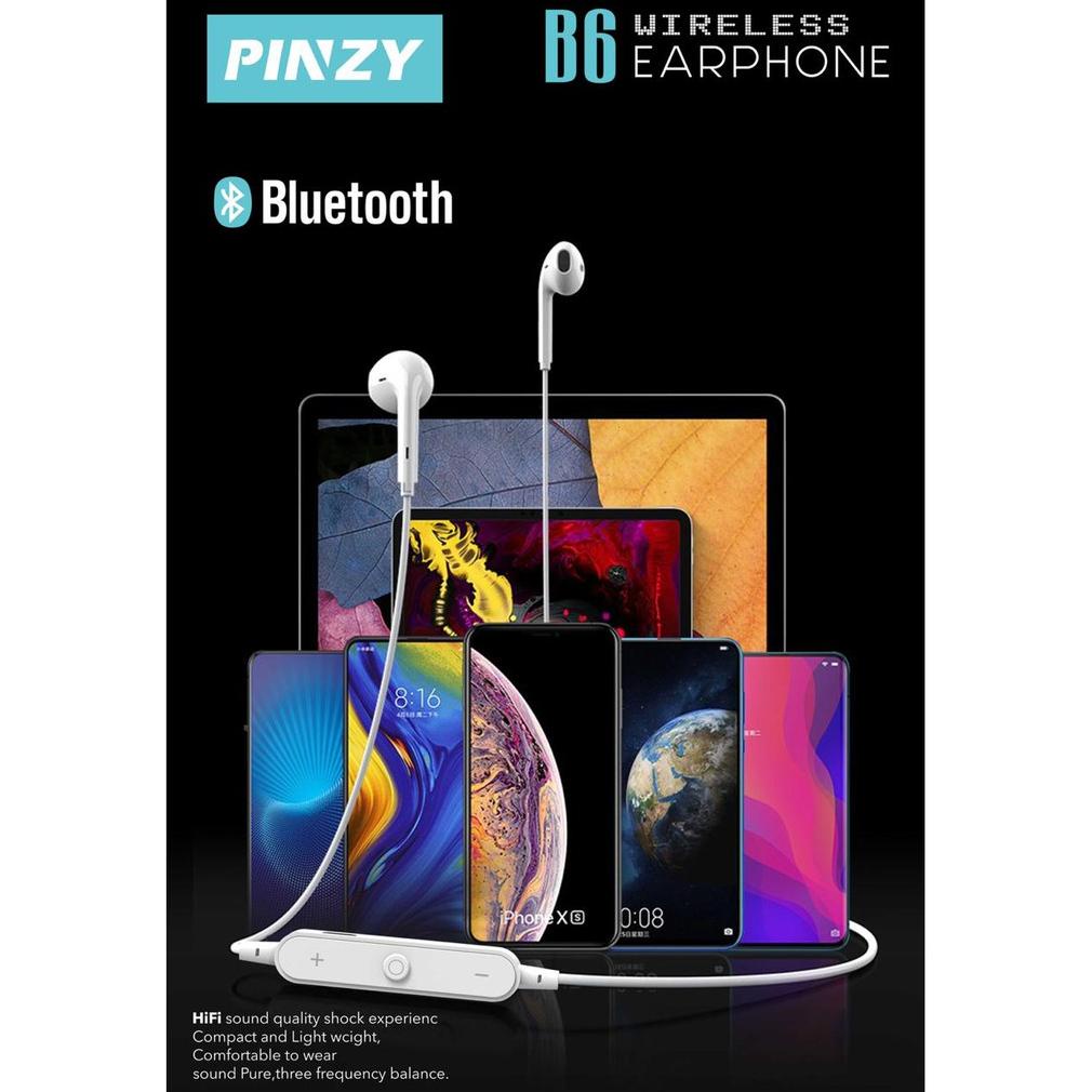 Headset Bluetooth Pinzy Sport B6 Series