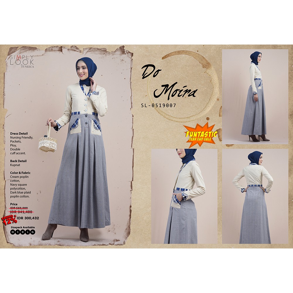 FLASH SALE GAMIS TUNEECA KODE 07 DO MOIRA THE FOLKTIS