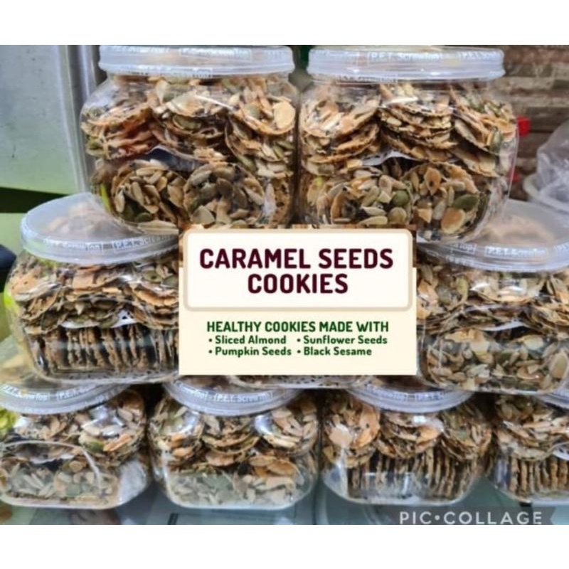 

caramel seeds cookes