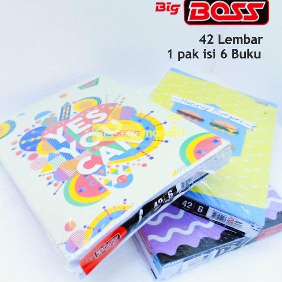 

Murah Banget HIFZW Buku tulis Big Boss 42 lembar 1pak Bigboss 42 Kampus 039 Laris