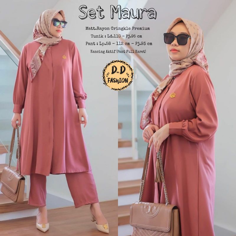 (NEW)SETELAN WANITA FASHION MUSLIM//MAURA//DIVA//GEA/SENA SET BY OLLA